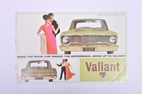 CHRYSLER: An impressive original 1966 Valiant VC 225 sales brochure