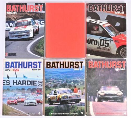 BATHURST: Six consecutive editions of 'BATHURST'. Years 1982 - 1987
