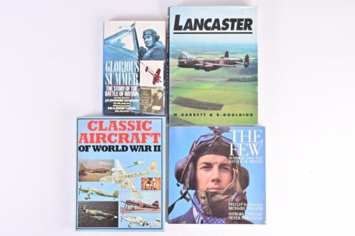 AIRCRAFT: Four hardcover books concerned with aircraft. 'LANCASTER' by M.GARBETT & B.GOULDING