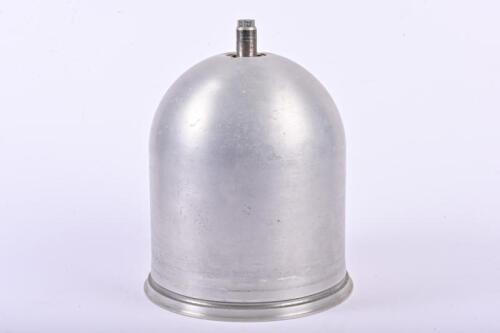 SPINNER DOME: An aluminium spinner dome from a Hamilton Standard propeller, 33cm high, 26cm diameter