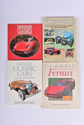 CLASSIC CARS: Four hardcover books relating to classic cars, including 'Great Classic Cars' by Alan Austin and Chris Harvey