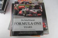 F1 HISTORY: A group of F1 history books. - 10