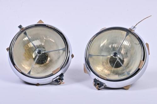 JAGUAR: A set of Jaguar Mk.7, 8, 9 headlamps by Lucas