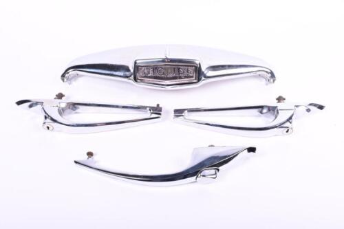JAGUAR: A genuine Jaguar Mk.7 exterior boot plinth with locking handles. With additional exterior door handle