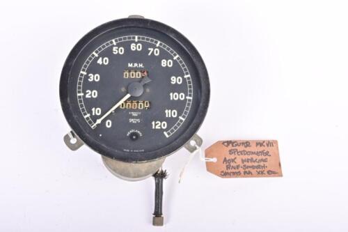 SMITHS: A Smith's M.A Jaguar Mk.VII 120 m.p.h speedometer. Circa 1950's