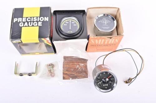 GAUGES: Three gauges including amp meter, JAEGER fuel gauge, tachometer