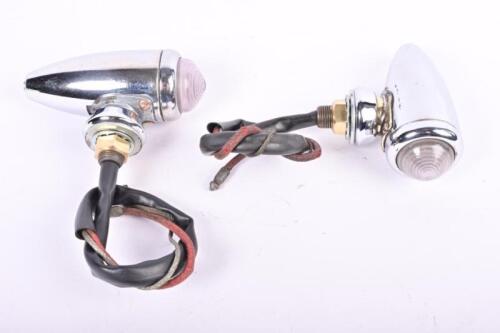 LUCAS: A pair of LUCAS side lamps suitable for various British sports cars