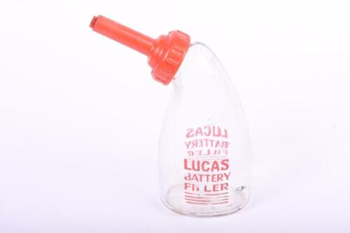 LUCAS: A 'LUCAS BATTERY FILLER' glass filler