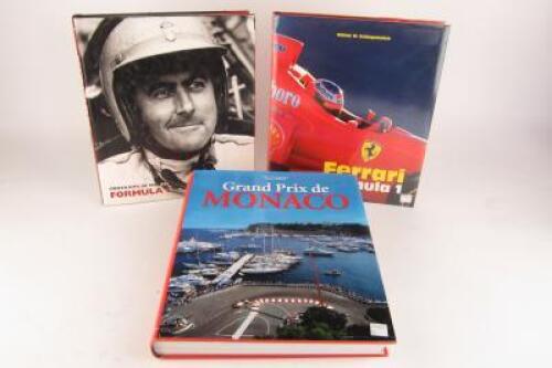 FORMULA 1: Three quality large Rainer W.Schlegelmilch hardcover books.