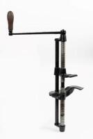 WHEEL: An early Dunlop tyre bead breaker (No. 40/S320), hand crank cast 'Dunlop' 64cm long