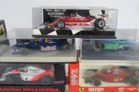 F1 MODELS: A group of boxed F1 1:43 scale models. - 5