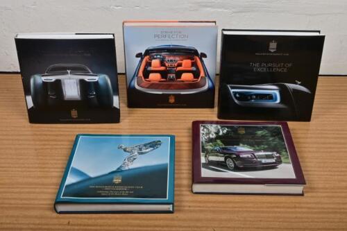 ROLLS-ROYCE ENTHUSIASTS' CLUB: Five Rolls-Royce Enthusiasts Club Yearbook's, years 2013 - 2014, 2016 - 2018