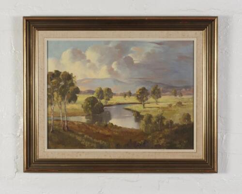 FRANK MUTSAERS (1920-2005), Yarra Valley at Lillydale, oil on board, signed lower left: Frank Mutsaers and titled verso, image size 44.5 x 60cm