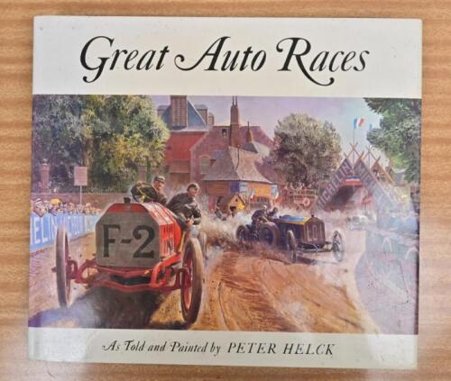 GREAT AUTO RACES: 'Great Auto Races' hardcover book