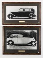 ROLLS-ROYCE: Two framed photographic reproductions featuring a 1939 Wraith & 1930 20/25 H.P., each mounted framed and glazed, largest image 40.5cm high x 66cm wide