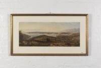 EDWARD BAKER BOULTON (1812-95), Sydney from Mosman's Bay 1860, Chromo-lithograph, 33 x 83cm