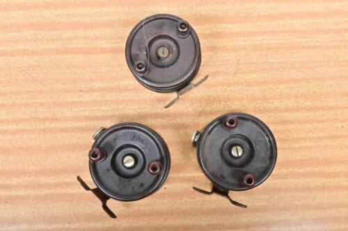 REELS: Three vintage reels in Bakelite by Alpha