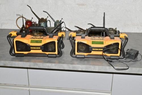 RADIO: Two Workzone portable radios