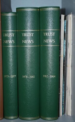 TRUST NEWS: A collection of bound volumes and single issues of 'TRUST NEWS', the monthly newsletter published by National Trust of Australia. 1970's & 1980's