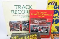 GRAND PRIX: A group of F1 data/statistics books. - 3