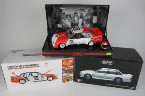 HOLDEN: Three 1:18 scale models of performance Holden Commodores