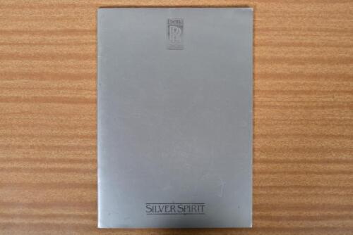 ROLLS-ROYCE: A 1982 Rolls-Royce 'SILVER SPIRIT' sales brochure