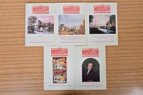 MANCHESTER GENEALOGIST: Five issues of 'THE MANCHESTER GENEALOGIST'. 2008 & 2009