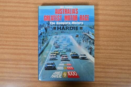 JAMES HARDIE: 'AUSTRALIA'S GREATEST MOTOR RACE - The Complete History' hardcover book by Bill Tuckey