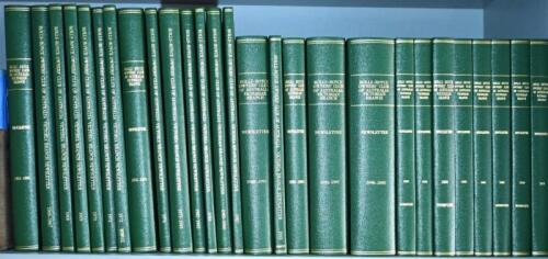 R.R.O.C (VICTORIA): A collection of 27 bound sets of the 'ROLLS-ROYCE OWNERS CLUB OF AUSTRALIA VICTORIAN BRANCH NEWSLETTERS'. Years 1963-1965 to 2011