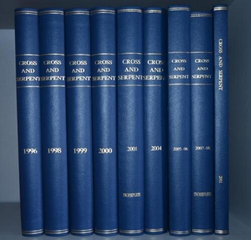 ALFA ROMEO: Nine bound volumes of 'CROSS AND SERPENT', the magazine of the Alfa Romeo Owner's Club of Australia - VICTORIAN DIVISION. Years 1996 to 2011