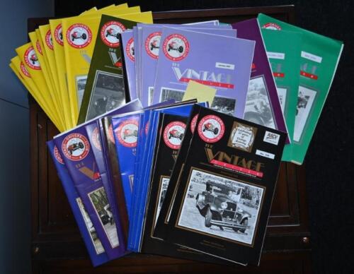 VINTAGE DRIVER: A quantity of - 'THE VINTAGE DRIVER' - The Official Magazine of the Vintage Driver's Club. Year range of 1992 to 2013