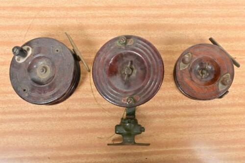 REELS: Three wooden reels