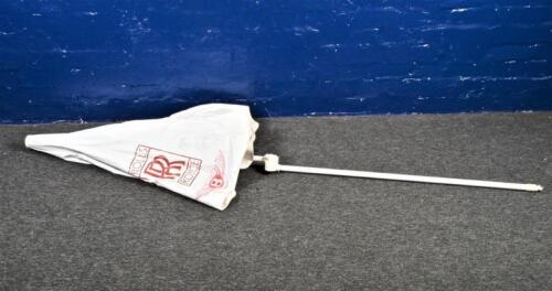 ROLLS-ROYCE/BENTLEY: A outdoor vinyl umbrella branded with Bentley / Rolls-Royce