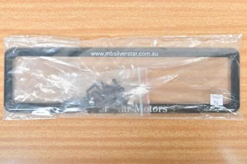 MERCEDES: A NoS Silver Star Motors wbsilverstar.com.au slimline number plate surround