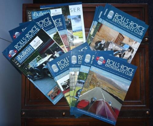 RREC - 'THE BULLETIN': A collection of 'THE BULLETIN' as published by The International Club for Rolls-Royce & Bentley, year range 2014 to 2018