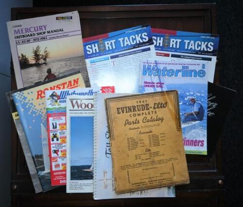 MARINE: A collection of publications relating to marine activities. 1941 Evinrude-Elto Complete Parts Catalog