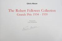 GRAND PRIX: A copy of 'The Robert Fellowes Collection - Grands Prix 1934-1939'. Authored and signed by Chris Nixon. - 2