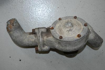 BAC: A early aluminum piping pump section, cast 'BAC 2888', possibly an early turbo?