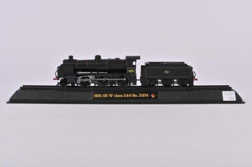 AMERCOM MODELS: An Amercom die-cast plastic model SR 'N' Class 2-6-0 No. 31874 - 1925 diecast model No OO-31 1:76 Scale