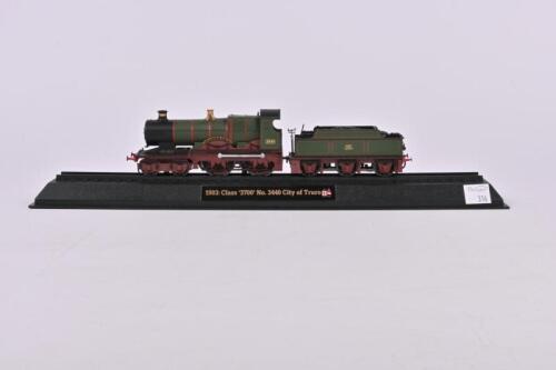 AMERCOM MODELS: An Amercom die-cast&nbsp;plastic model Class '3700' No. 3440 City of Truro - 1903 diecast model No OO-9 1:76 Scale