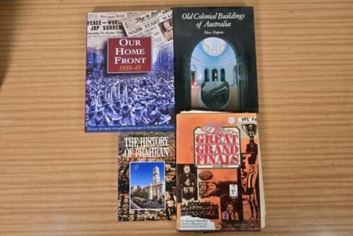 AUSTRALIAN HISTORY: Four hardcover books relating to Australian history. 'Old Colonial Buildings of Australia' by Max Dupain