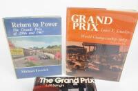 GRAND PRIX: Three hardcover books detailing Grand Prix history. - 3