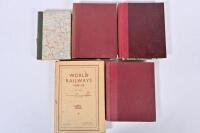 MAGAZINES: A collection of circa 1950s East African Railways and Harbours magazine bound in three volumes and a copy of World Railways