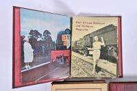 MAGAZINES: A collection of circa 1950s East African Railways and Harbours magazine bound in three volumes and a copy of World Railways - 3