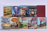 RAILWAYS: Ten books relating to steam trains