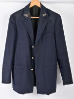 VICTORIAN RAILWAYS: A Victorian Railways blazer with VR buttons and lapel labels