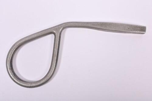 CARRIAGE KEY: A modern example of metal square key for railway carriage