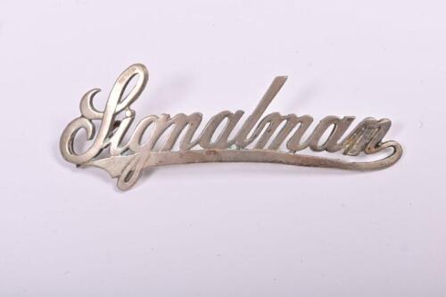 SOUTH AUSTRALIAN RAILWAYS: A metal cap badge 'Signalman' by Tokes & Sons