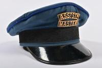 VICTORIAN RAILWAYS: An original cap featuring metal badge for Assistant Station Master by Emerco, size 7 1/8 or 57