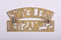 VICTORIAN RAILWAYS: A brass cap badge for 'Relieving Station Master' - 2
